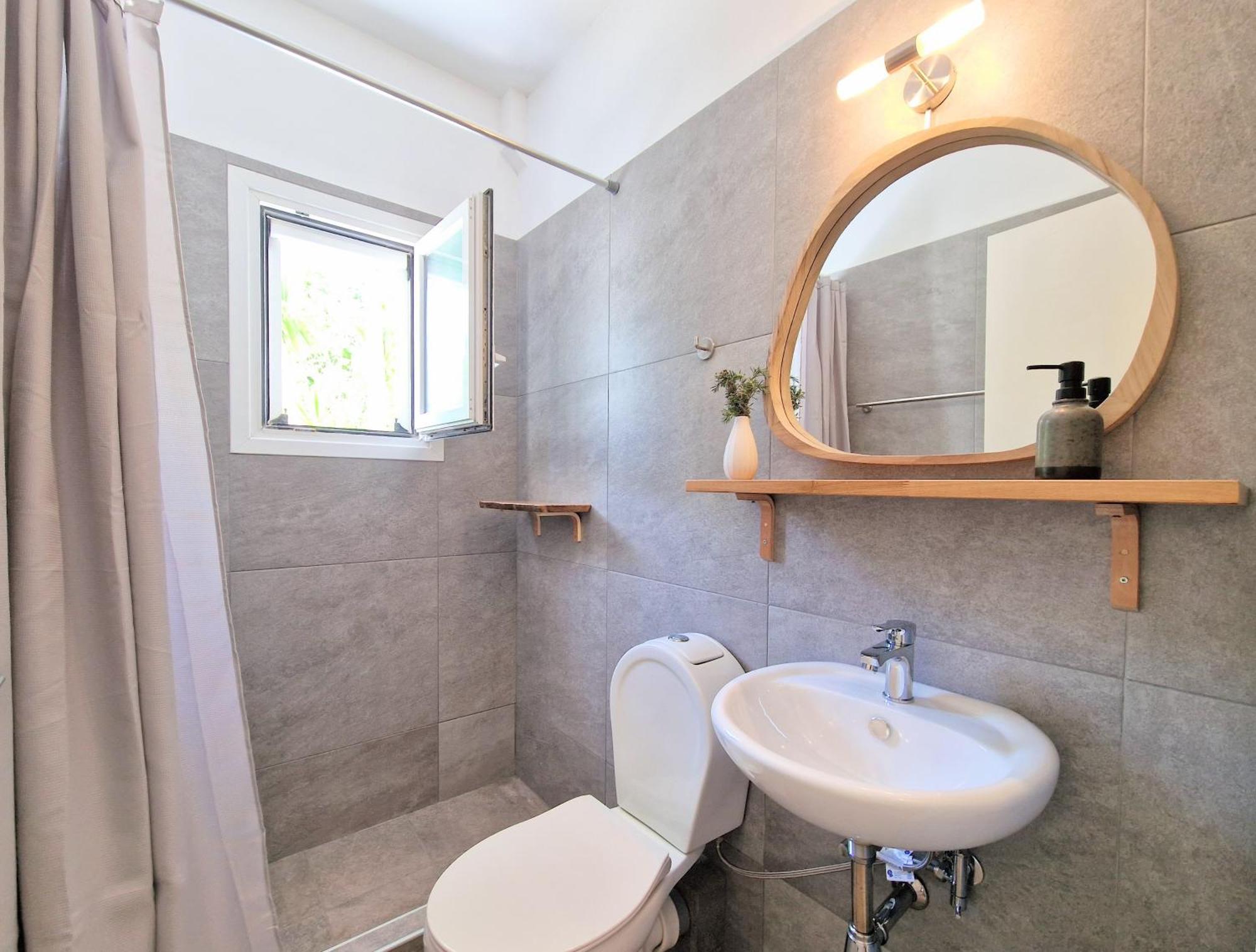 Kalamies - Secluded Beach Apartments Skala  エクステリア 写真