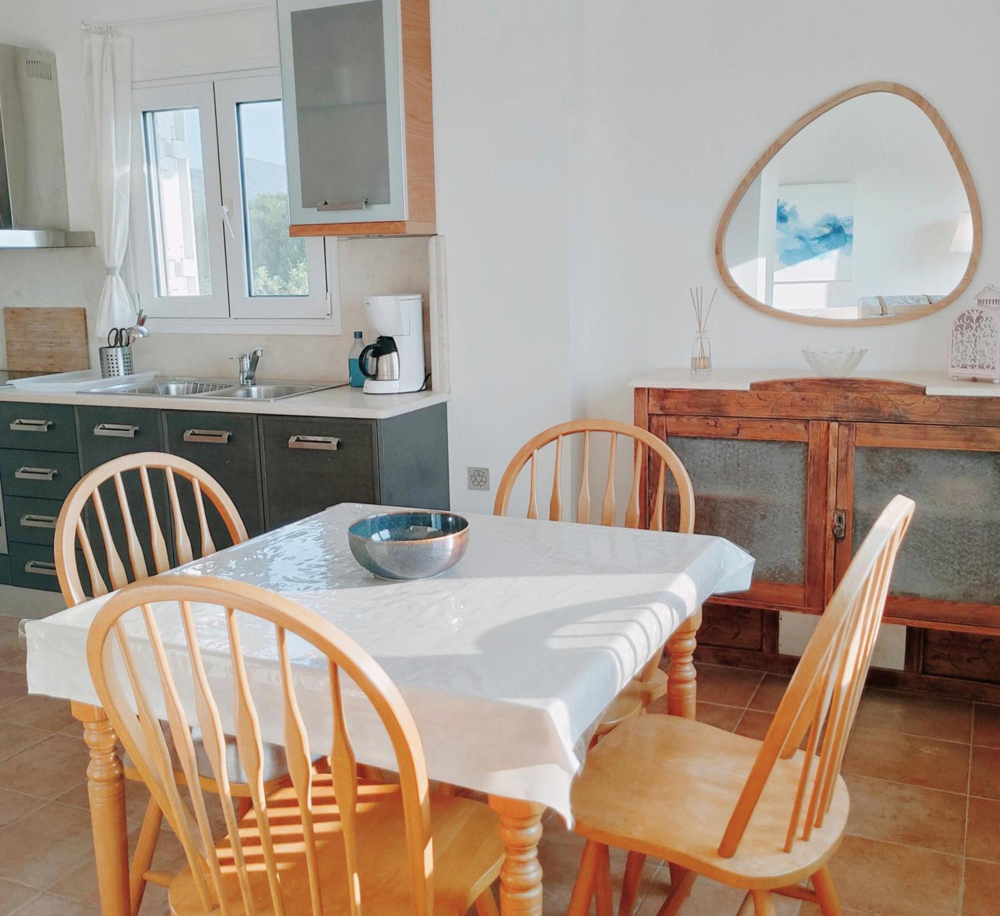 Kalamies - Secluded Beach Apartments Skala  部屋 写真
