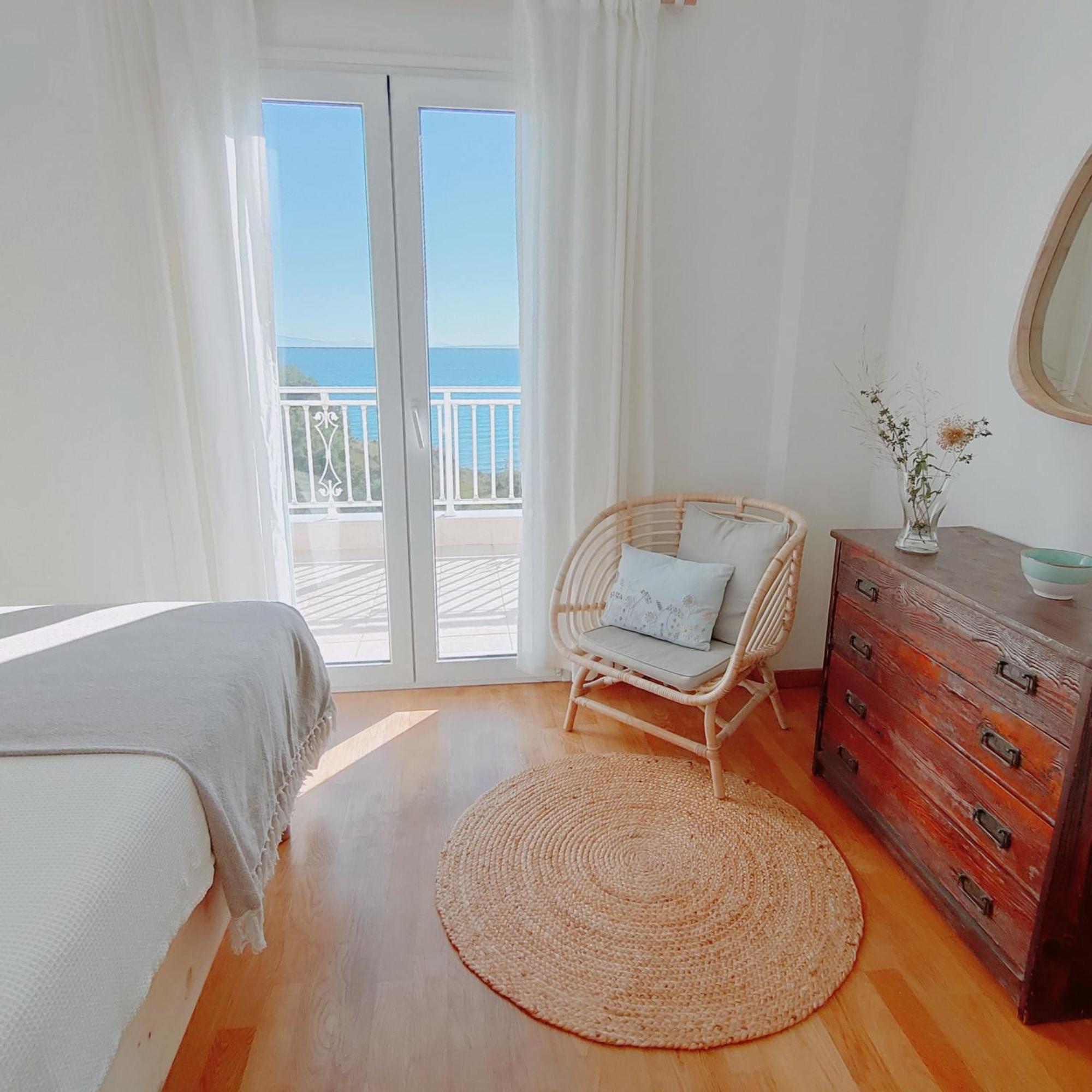 Kalamies - Secluded Beach Apartments Skala  エクステリア 写真